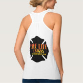FIRE LIFE DESIGN CO [logo 1] Tanktop (Achterkant)