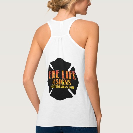 FIRE LIFE DESIGN CO [logo 1] Tanktop (Achterkant)