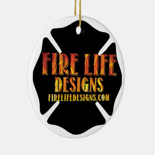 Fire Life-Design [logo 1] Keramisch Ornament (Rechts)