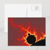 Fire Lightning Briefkaart (Voorkant / Achterkant)