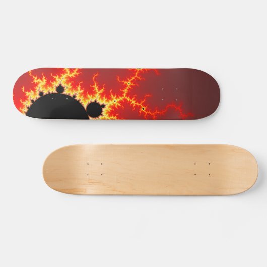 Fire Lightning Skateboard (Horizontaal)