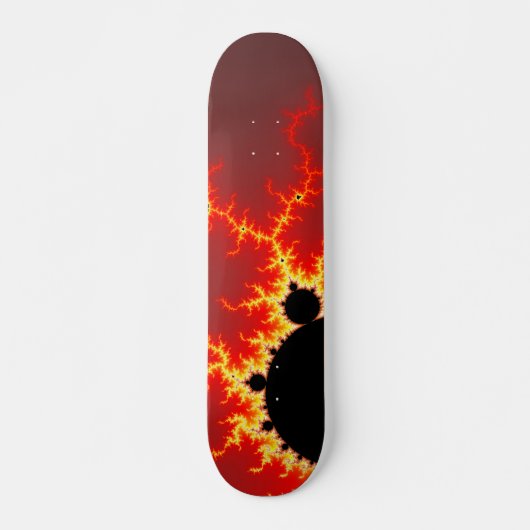 Fire Lightning Skateboard (Voorkant)