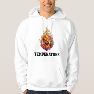 Fire Line Temperatuur Streetwear T-shirt