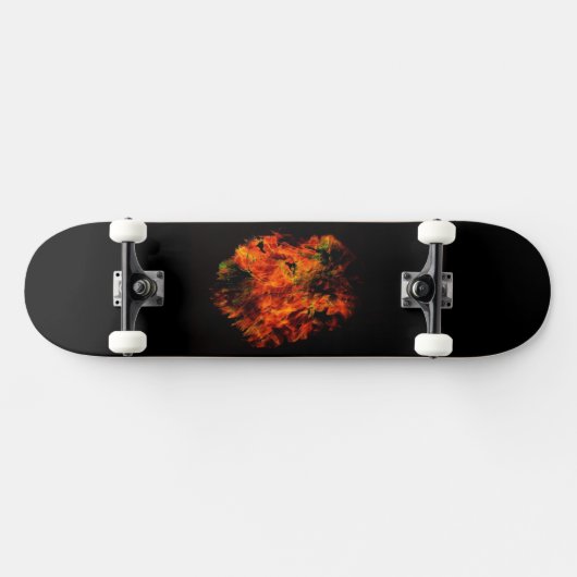 Fire Lion Skateboard (Horizontaal)