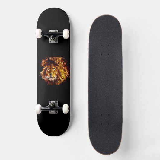 Fire Lion Skateboard (Voorkant)
