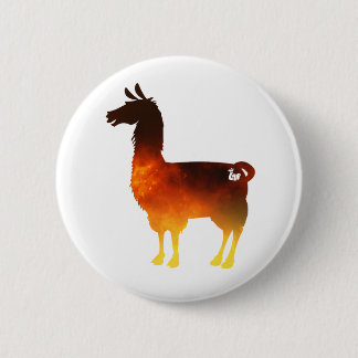 Fire Llama-Button Ronde Button 5,7 Cm