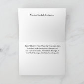 Fire Logo & Red Satin Achtergrond Pas Kaart aan (Binnen)