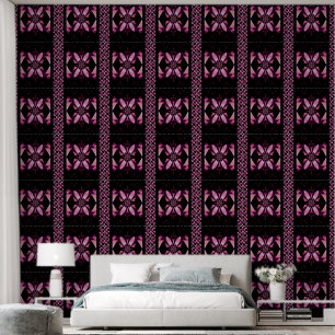 Fire Lotus Light Roze 2 Behang