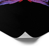 Fire Lotus Mandala Poster (Hoek)