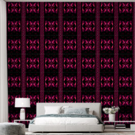 Fire Lotus Roze 2 Behang