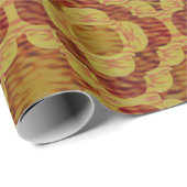 Fire Love Ring Pattern Cadeaupapier (Rol Hoek)