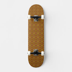 Fire Love Ring Pattern Persoonlijk Skateboard