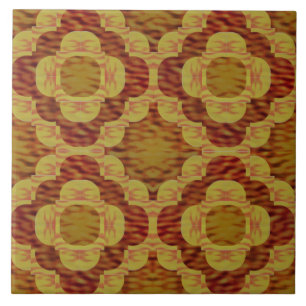 Fire Love Ring Pattern Tegeltje