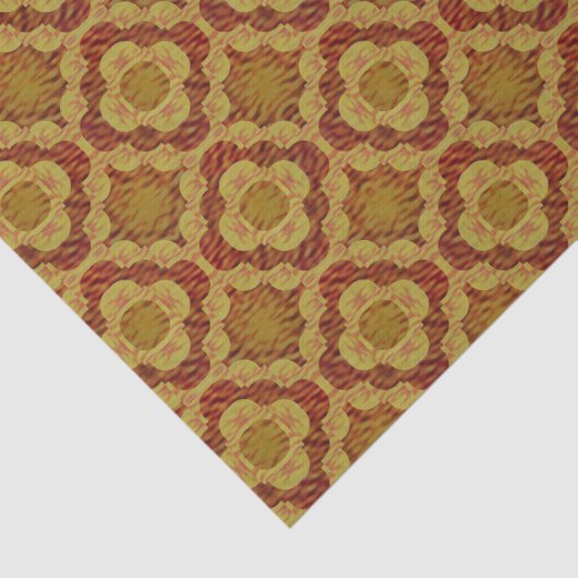 Fire Love Ring Pattern Tissuepapier (Detail)