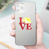 FIRE LOVE wildlandhelm [FL10] Sticker (Telefoon)