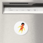 Fire man-pictogram magneet (Insitu (Vaatwasser))