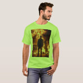 "Fire Man T-shirt: Ontsteek je stijl!" T-shirt (Voorkant volledig)