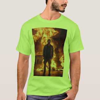 "Fire Man T-shirt: Ontsteek je stijl!" T-shirt