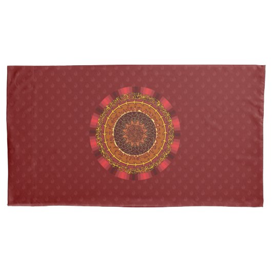 Fire Mandala Kussen Hoesje Kussensloop (Voorkant)