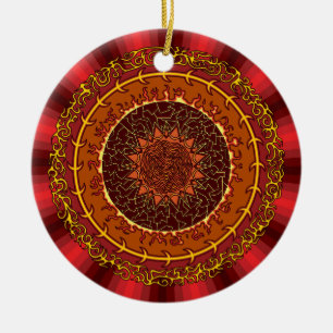 Fire Mandala Ornament