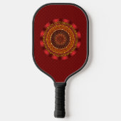Fire Mandala Pickleball Paddle (Achterkant)