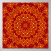 Fire Mandala Poster (Voorkant)