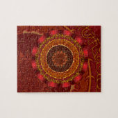 Fire Mandala Puzzle Legpuzzel (Horizontaal)