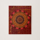Fire Mandala Puzzle Legpuzzel (Verticaal)