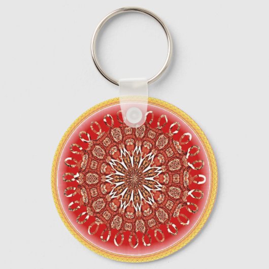 Fire Mandala Sleutelhanger (Voorkant)