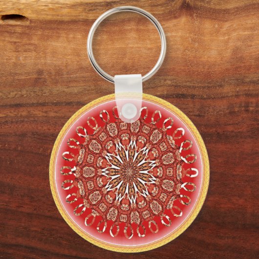 Fire Mandala Sleutelhanger (Voorkant)