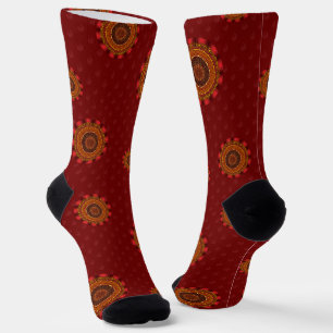 Fire Mandala Sokken