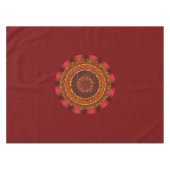 Fire Mandala Tablecloth Tafelkleed (Voorkant (Horizontaal))