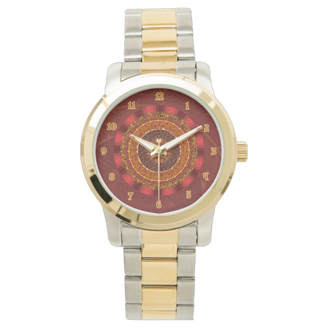 Fire Mandala Watch Horloge (Voorkant)