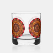 Fire Mandala Whisky Glas (Links)