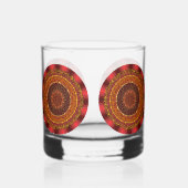 Fire Mandala Whisky Glas (Rechts)
