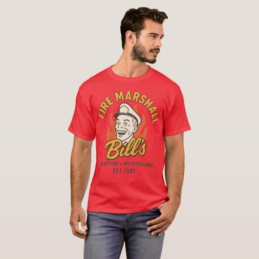 Fire Marshal Bill T-shirt (Voorkant volledig)