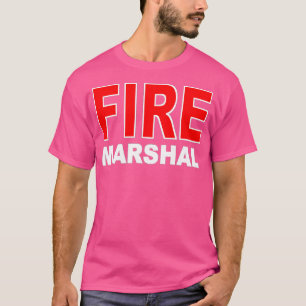 FIRE MARSHAL INVESTIGATOR COMMISSARIS FIREFIGHTER T-SHIRT