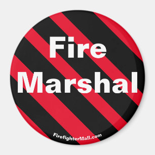 Fire Marshal Zwart/Rode magneet