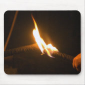 Fire Mousepad Muismat (Voorkant)