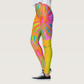 FIRE MULTI COLOR FANTASY BLOEMENONTWERP LEGGINGS (Links)