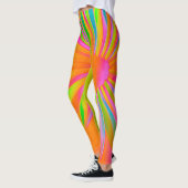 FIRE MULTI COLOR FANTASY BLOEMENONTWERP LEGGINGS (Links)