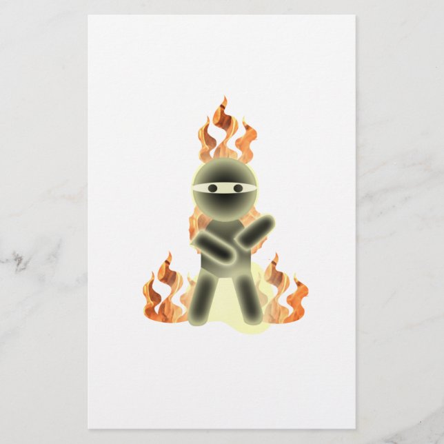 Fire Ninja (door lil kolohe Nick) (Voorkant)