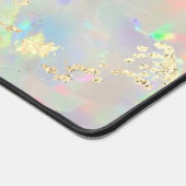 Fire Opaal Faux Chunky Glitter Bureaumat (Hoek)