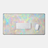 Fire Opaal Faux Chunky Glitter Bureaumat (Keyboard & Muis)