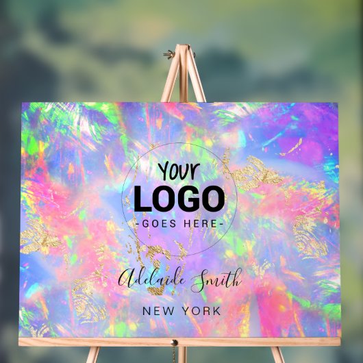 Fire opal achtergrond acryl bord (Neutraal)