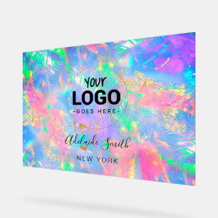 Fire opal achtergrond acryl bord