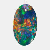 Fire Opal Keramisch Ornament (Rechts)