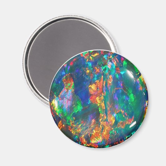 Fire Opal Magneet (Voorkant / Achterkant)