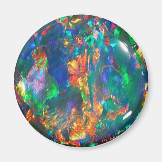 Fire Opal Magneet (Voorkant)