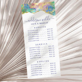 Fire Opal Regenboog Edelsteen Zakelijk Menu